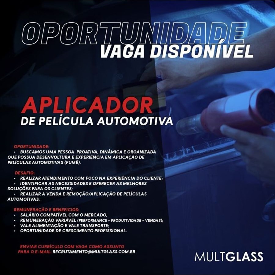 Aplicador de película automotiva