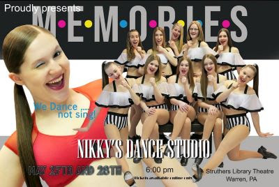 5-27/28 Nikky's Dance Recital, Struthers Library Theatre, Warren, PA