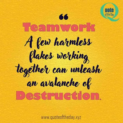 Teamwork and Respect quotes