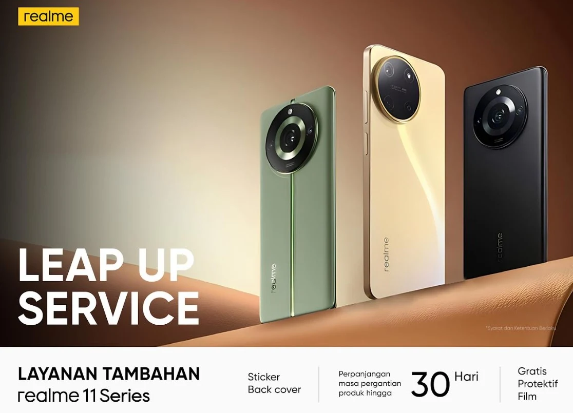 Realme Leap Up Service Diluncurkan untuk Pengguna Realme 11 Series, Apa Kelebihannya?