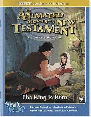 The King is Born Animated New Testament Stories Colouring and Activity Book