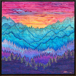 Blue Mountain Sunset
