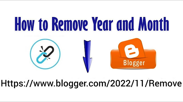 Blogger Remove Year and Month in Blogger Post URL