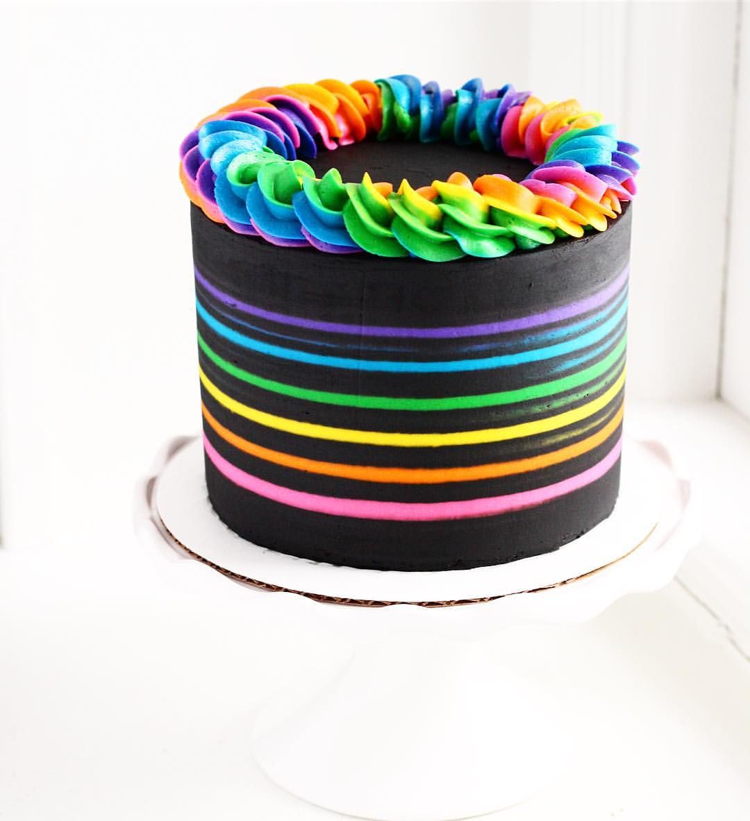 rainbow cake ideas for birthday