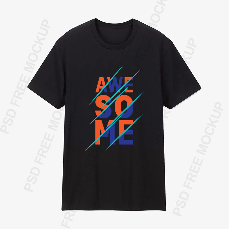 awesome typography t shirt design