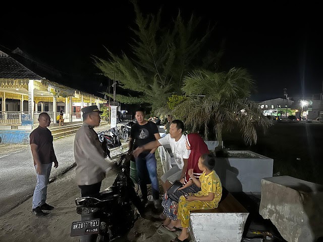 Polsek Indrapura Tingkatkan Kamtibmas Lewat Patroli Mobile