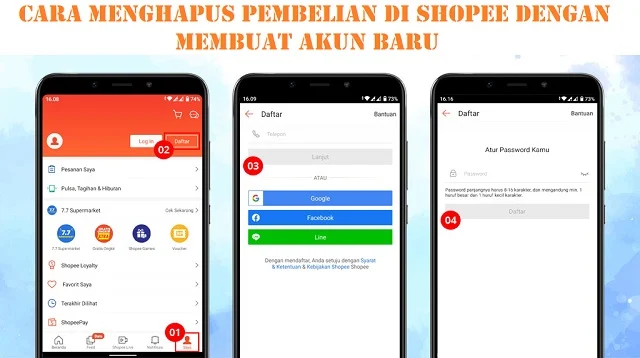 Cara Menghapus Pembelian Di Shopee