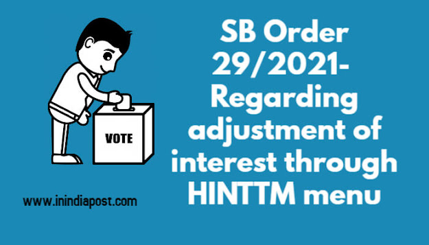 SB order 29/2021