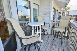 Patio looking at beach