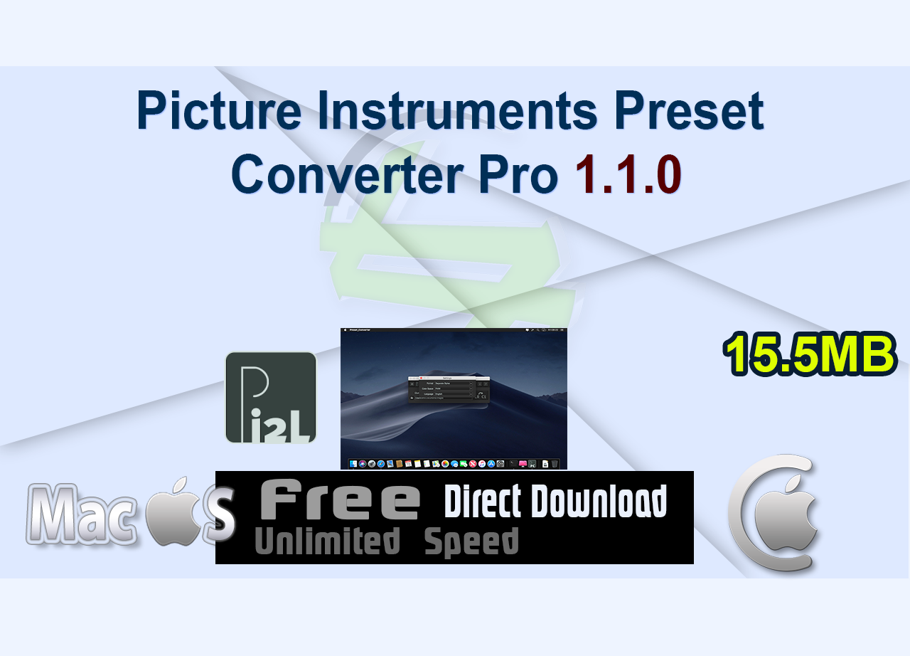 Picture Instruments Preset Converter Pro 1.1.0