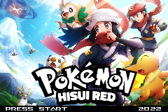 Pokemon Hisui Red Cover