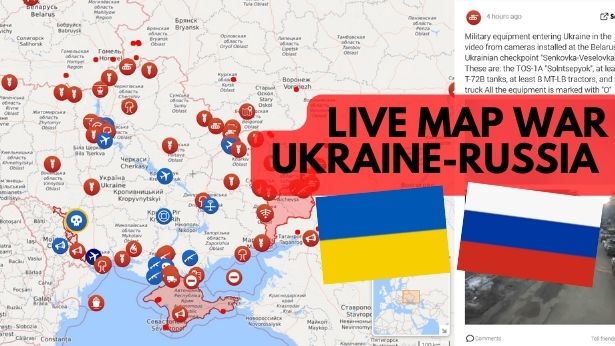 Ukraine Interactive Map Russia War