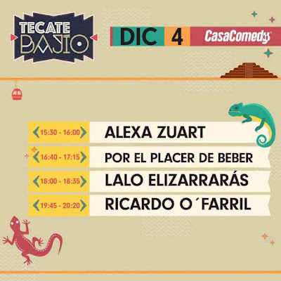 Listos los horarios para las presentaciones en el Tecate Bajío