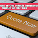 Best Places to Get Vehicle Insurance Quotes on the Web