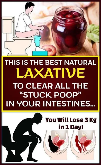 Lose 3kg in 1 Day! This Is the Best Laxative That Will Clear All the “Stuck Poop” From Your Intestines and Help You Treat Constipation