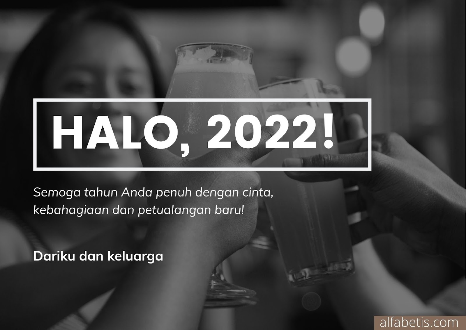 Kartu Ucapan Tahun Baru Untuk Teman