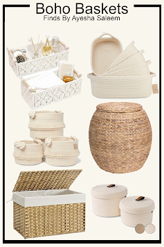 Boho Storage Baskets