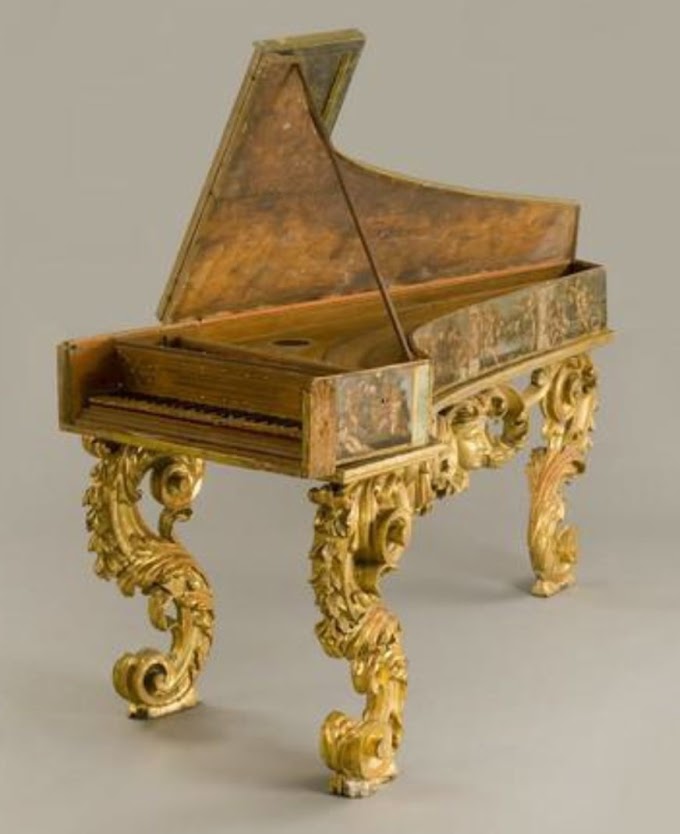  Венецианский клавесин из кипариса 1536 г.