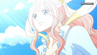 ワンピースアニメ 882話 しらほし 人魚姫 | ONE PIECE 世界会議編 レヴェリー Levely