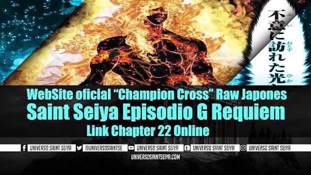 Saint Seiya Episodio G Requiem – Capitulo 22 – WebSite oficial “Champion Cross” Raw Japones