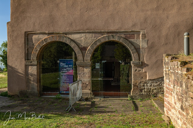 Abbaye de Marbach — Narthex. Façade nord