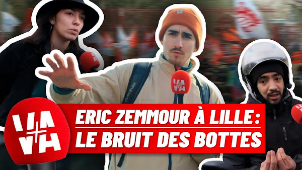 [VIDEO Reportage VA+] Manif anti-Zemmour à Lille contre le péril « fasciste » ?