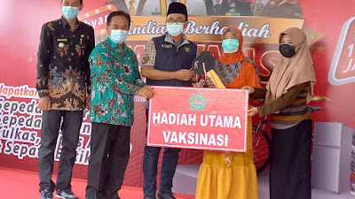 Sudah Mencapai Target, Bupati Baddrut Tamam Akui Vaksinasi di Pamekasan Cukup Berat