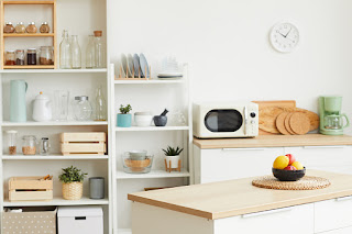 Shelve a space saving material for kitchen