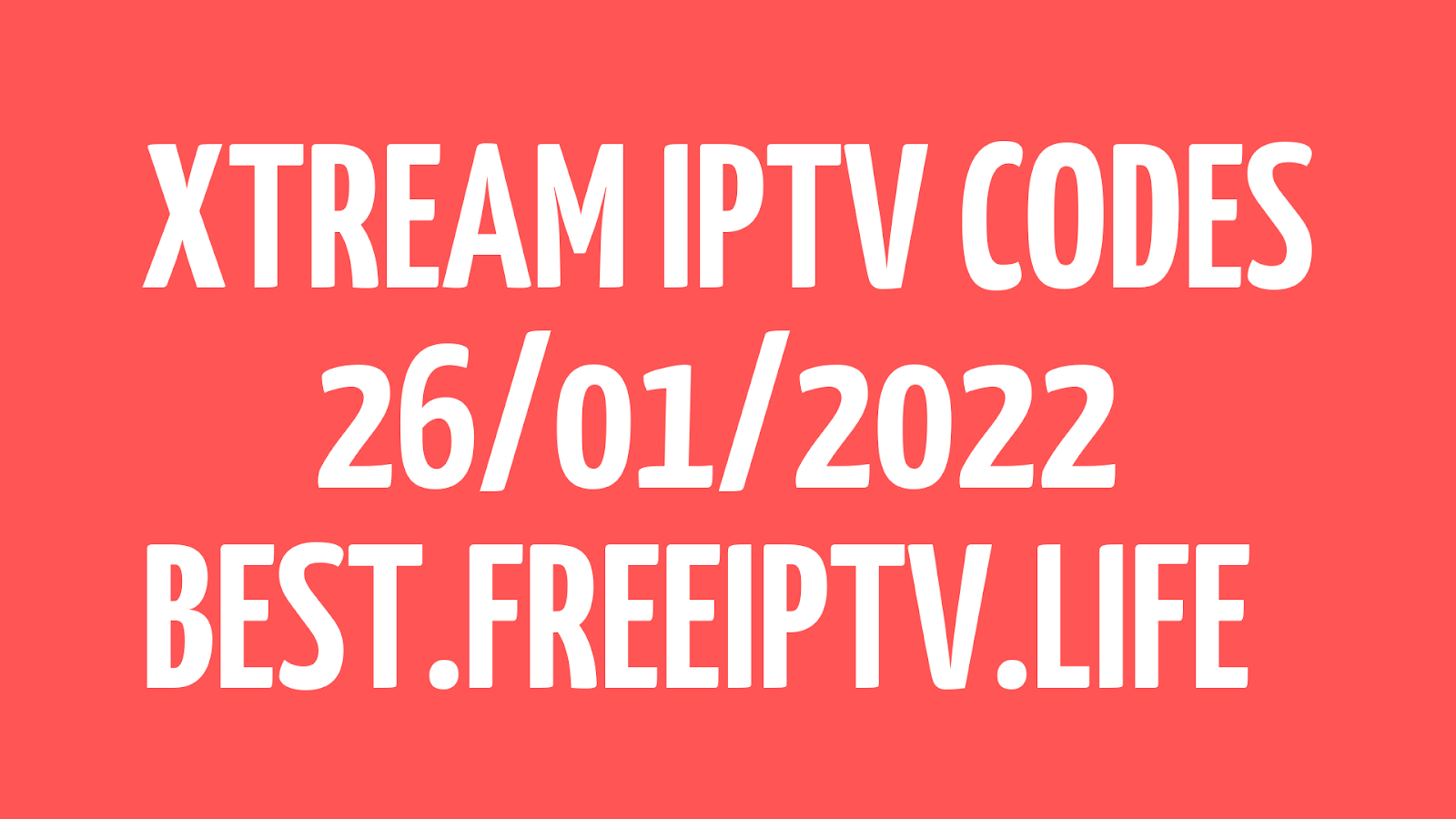 +265 XTREAM CODES IPTV STB EMU STALKER PORTAL MAC 26/01/2022