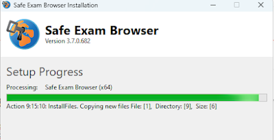 download, install, safe exam browser