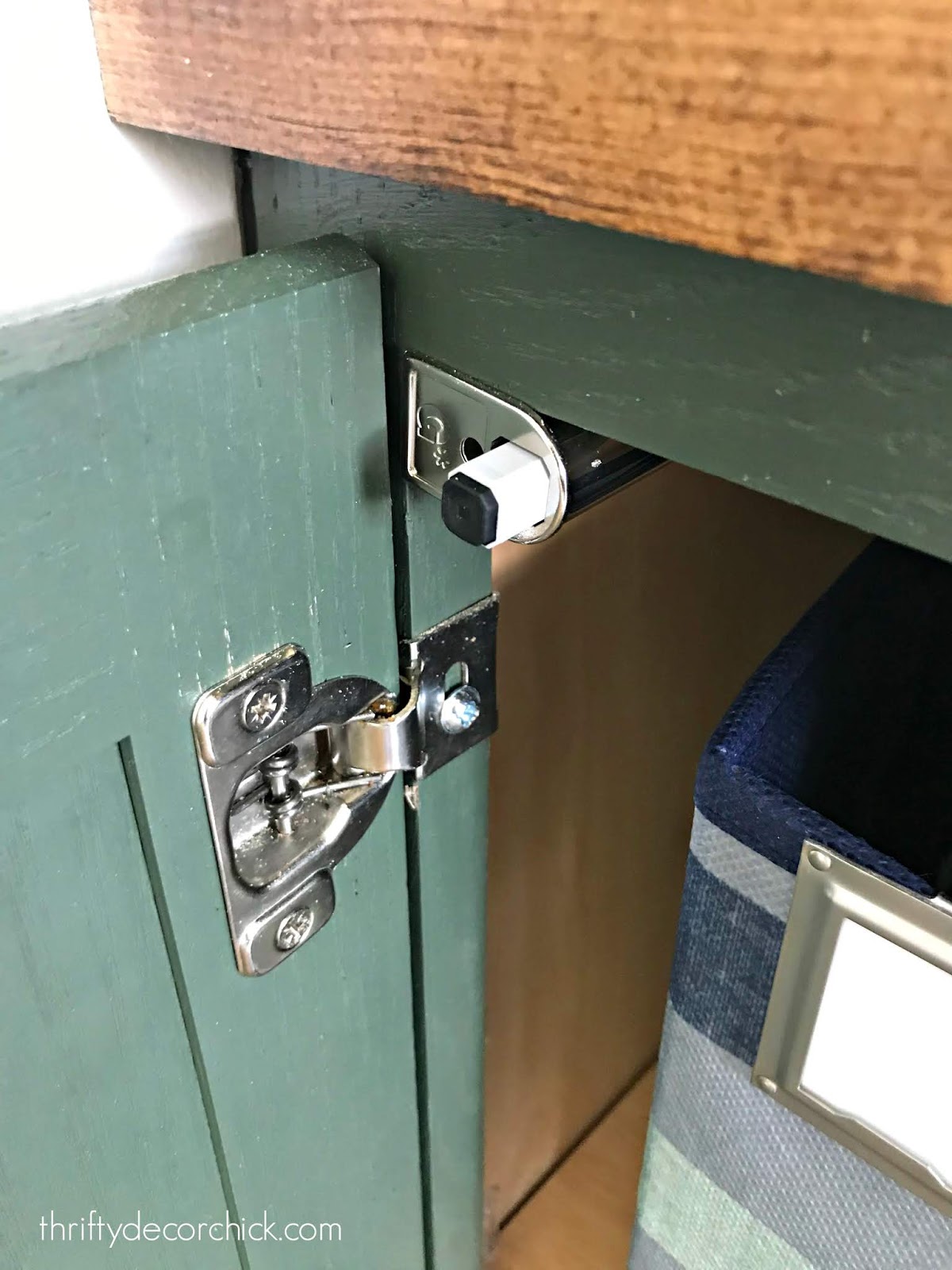 how to install soft close damper on cabinet