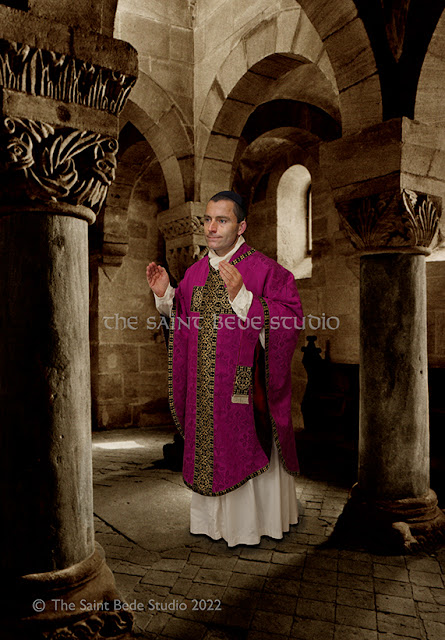 Purple vestments