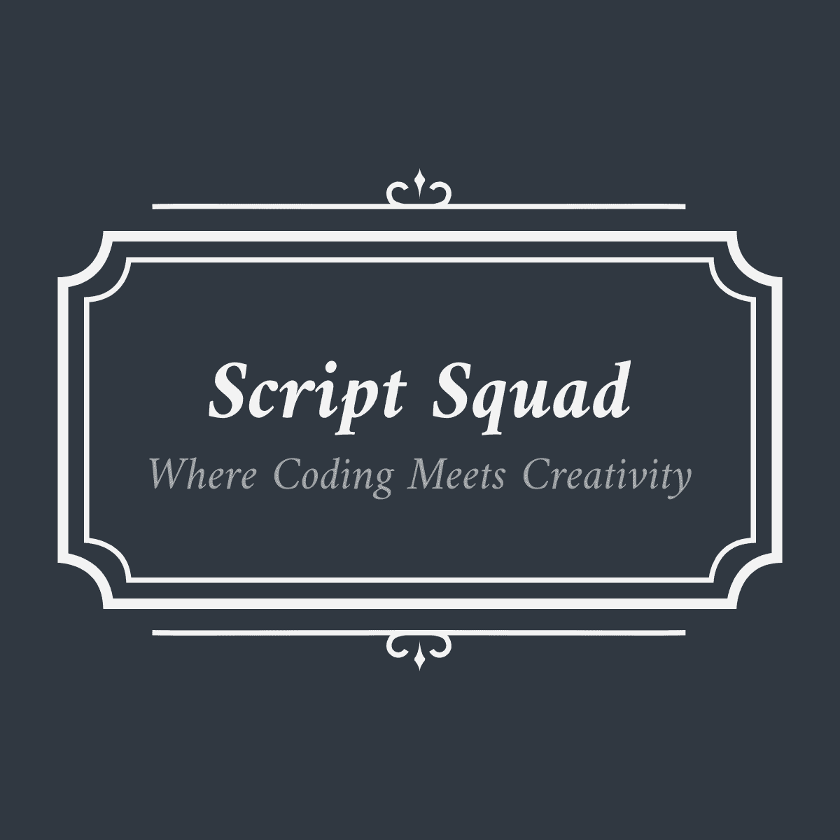 Script Squad | Where Code Meets Creativity