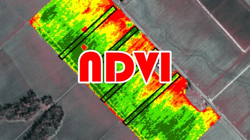 Calculate NDVI from satellite images