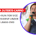 Sara Duterte files COC for vice president in 2022 elections
