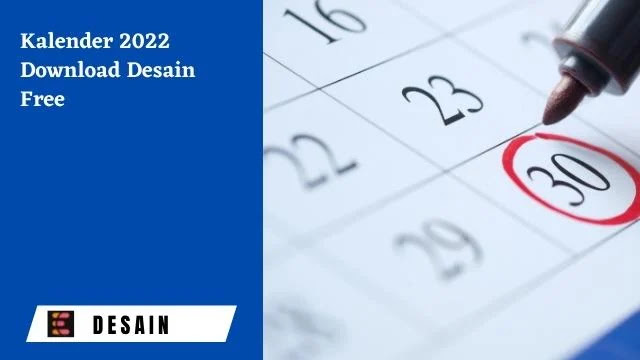 Download Template Kalender 2022 Lengkap Format cdr