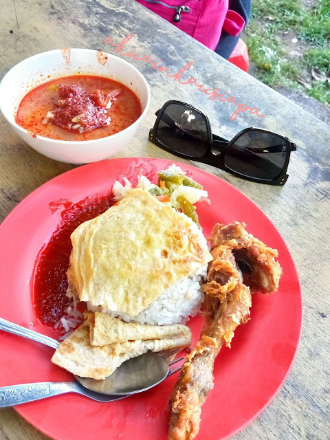 habib nasi lemak sup tauhu