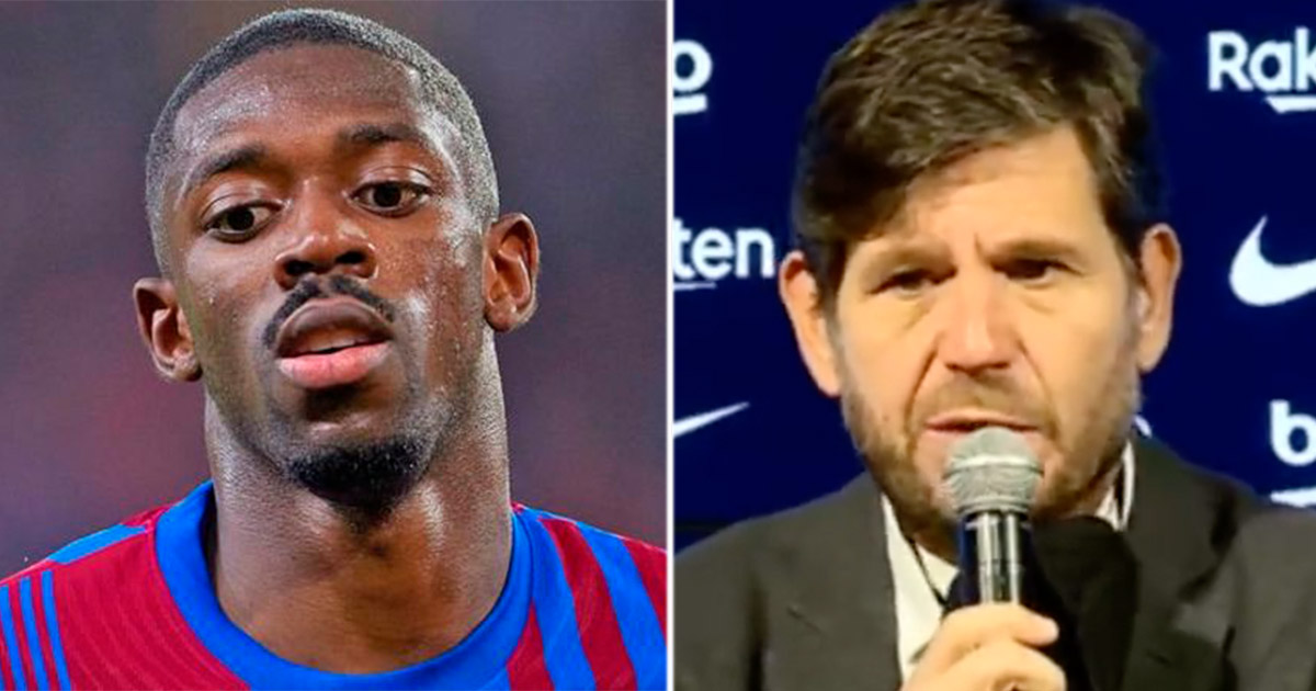 Barca director opens up on Dembele situation