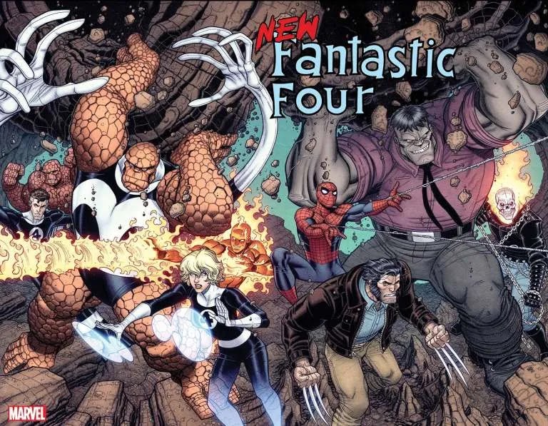 Marvel lanzará 'New Fantastic Four' #1 el 25 de mayo