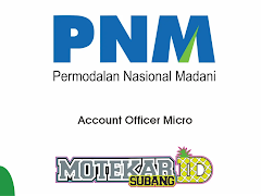 Loker Account Officer Mikro PNM Subang