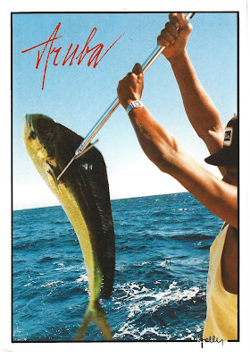 johan postcards: ARUBA ~ Deep Sea Fishing.