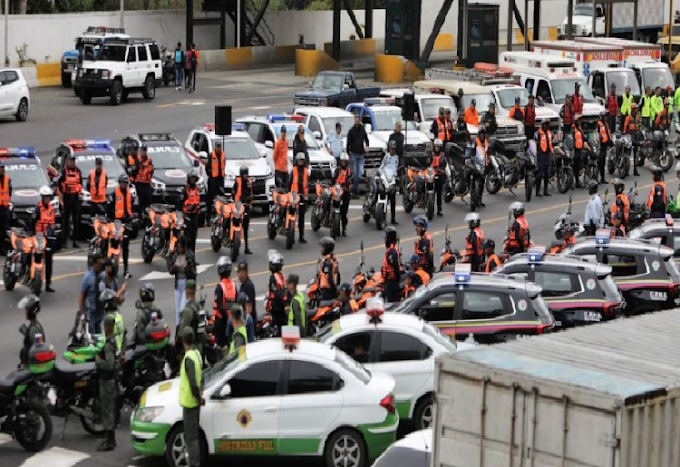 Venezuela: Despliegan 139.000 funcionarios de seguridad durante asueto de Carnaval