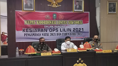 Polres Sinjai Gelar Rakor Lintas Sektor Dalam Rangka Ops Lilin 2021