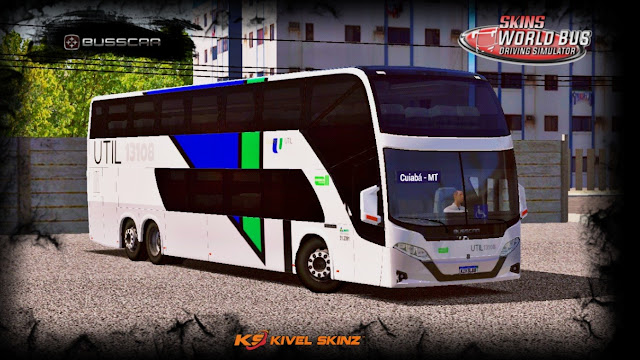 BUSSCAR VISSTA BUSS DD - VIAÇÃO UTIL RETRÔ