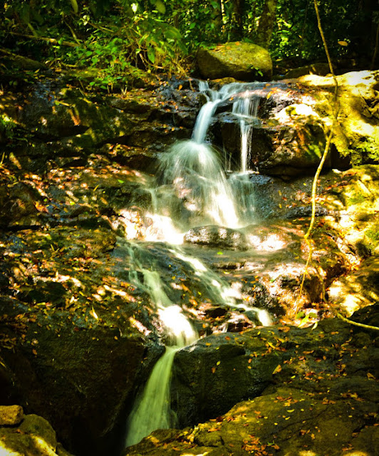 A small waterfall