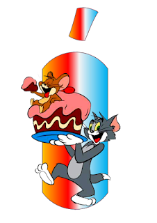 Abecedario de Tom y Jerry.