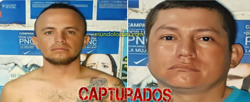 El Salvador: Policía captura a dos peligrosos terroristas de la pandilla MS13