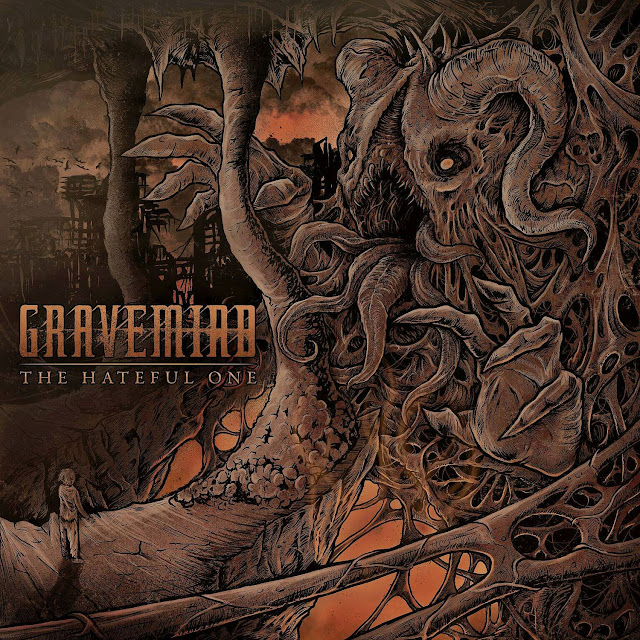 Gravemind - The Hateful One album cover Art