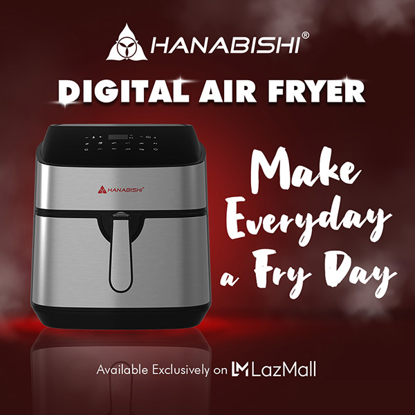 kitchen appliances, Hanabishi Appliances, air fryer, Hanabishi Digital Air Fryer, kitchen, kitchen aid, kitchen tools, cooking, homecooking, from my kitchen, cooking mama, healthier cooking, healthy food, rapid hot air technology
