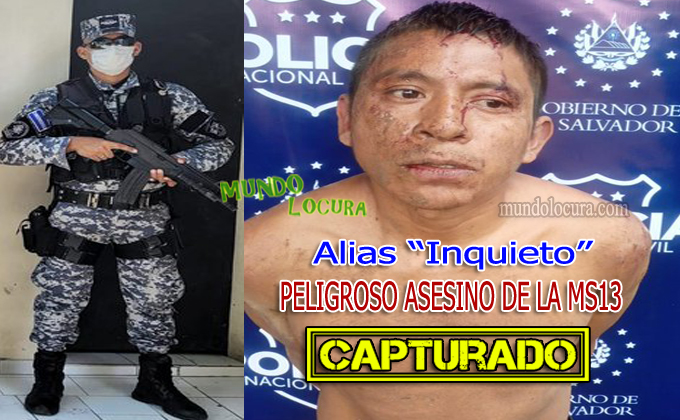 El Salvador: Capturan a pandillero de la MS13 alias "Inquieto": Responsable de más de 20 Asesinatos hasta extorsionaba hasta con $1500 dólares a agricultores de Sonsonate